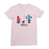 4th of July Ladies Fitted T-Shirt
