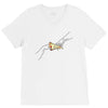 Creation of Adam Pizza V-Neck Tee