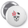 day of dead sugar skull Pin-back button