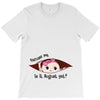 August Peeking Out Baby Girl T-Shirt