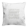 new coffee lovers Throw Pillow