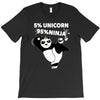 5 Percent Unicorn 95 Percent Ninja T-Shirt
