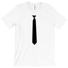 skinny white tie hipster cool school funny awesome geek shirt t shirt T-Shirt