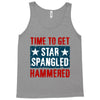 star spangled hammered Tank Top
