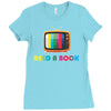 reed a book Ladies Fitted T-Shirt