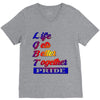 life gets better together V-Neck Tee