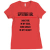 September Girl Ladies Fitted T-Shirt