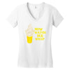 now watch me whip Women's V-Neck T-Shirt
