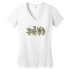 where the wild turtles are Women's V-Neck T-Shirt