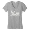 who does that Women's V-Neck T-Shirt