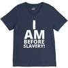 i am before slavery! V-Neck Tee