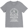Golfer Cousin V-Neck Tee