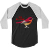 Red Sparrow 3/4 Sleeve Shirt