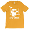 drummer drum kit indie rock music T-Shirt