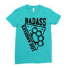 badass la Ladies Fitted T-Shirt