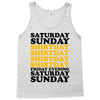 saturday sunday shitday Tank Top