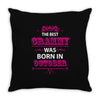 The Best Grammy Was Born In October Throw Pillow