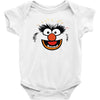 animal face Baby Bodysuit