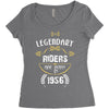 legendary riders are born in 1956 Women's Triblend Scoop T-shirt