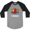Canada Leaf LGBT 3/4 Sleeve Shirt