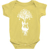 nature guitar white tree music banksy art Baby Onesie