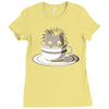perk up Ladies Fitted T-Shirt