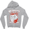 praying skull Zipper Hoodie