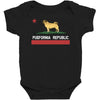 colifornia republic parody pugfornia republic Baby Bodysuit