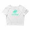 read books not t shirts Crop Top
