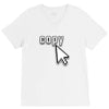 Copy Paste Matching V-Neck Tee