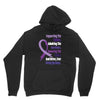 supporting the fighter, admiring the survivors, honoring the taken Unisex Hoodie