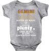 Gemini Hated By Many Wanted By Plenty Disliked By Some Confronted By N Baby Onesie