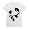 panda Ladies Fitted T-Shirt