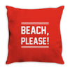 beach please Throw Pillow