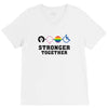 Stronger Together V-Neck Tee