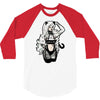 cat woman 3/4 Sleeve Shirt