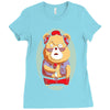 brown bear Ladies Fitted T-Shirt