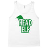 christmas head elf Tank Top