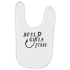 reel girls fish Baby Bibs