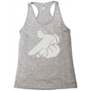 mickey hands gun Racerback Tank