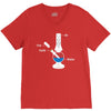 Earth Fire Air Water, 4 Elements V-Neck Tee