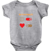 How To Live A Happy Life Baby Onesie