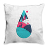 tear Throw Pillow