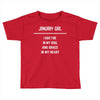 January Girl Toddler T-shirt
