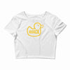 duck quack Crop Top
