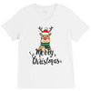 merry cristmas reindeer V-Neck Tee