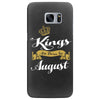 kings are born in august Samsung Galaxy S7 Edge