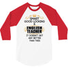 smart good looking english teacher profession 3/4 Sleeve Shirt
