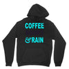 coffee books and rain Unisex Hoodie