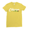 chicana with rose Ladies Fitted T-Shirt
